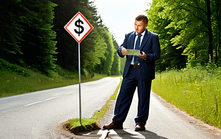 **Image:** A person looking at a forked road sign with labels like "Career," "Relationship," "Family," and "Money." A consultant figure is standing beside them, holding a compass that shines light on one of the paths.