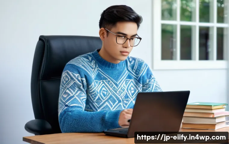 복잡한 개념 이해를 위한 메타인지 활용법 - **Prompt:** A young adult (gender-neutral, dressed in a comfortable yet stylish sweater and jeans) s...